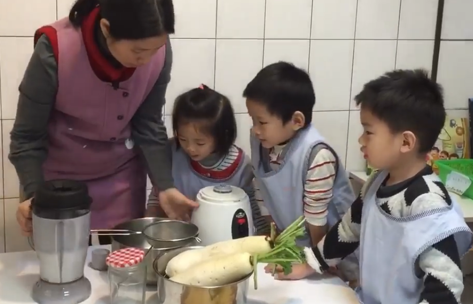 2019/12/09種子班：食堂課節慶米食-蘿蔔糕